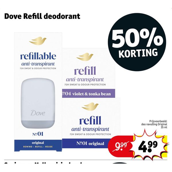 Dove Refill deodorant