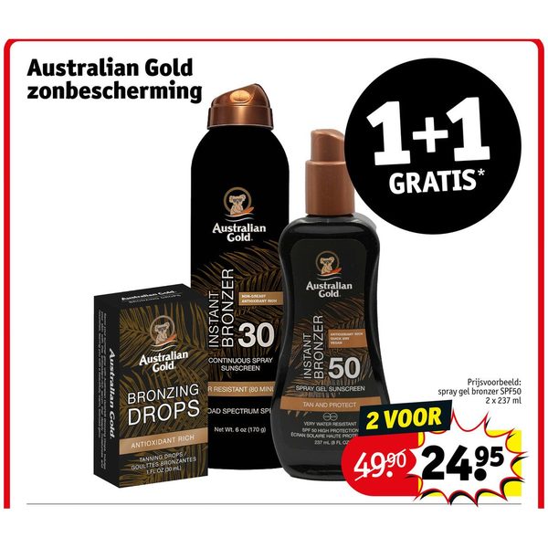 Australian Gold zonbescherming