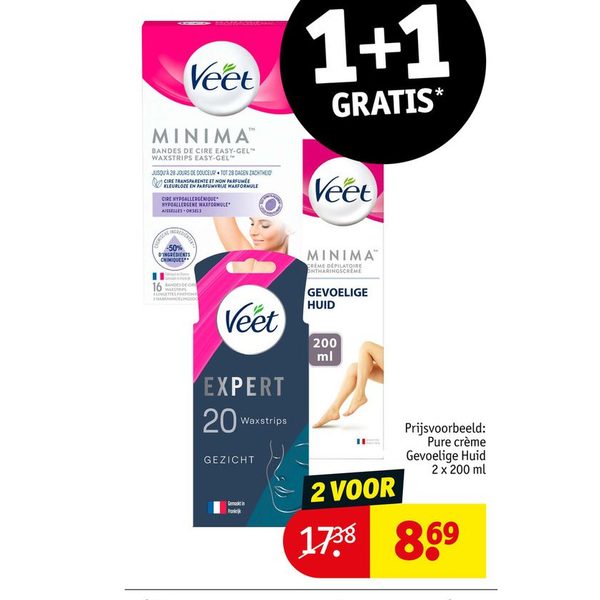 Veet ontharingsproducten