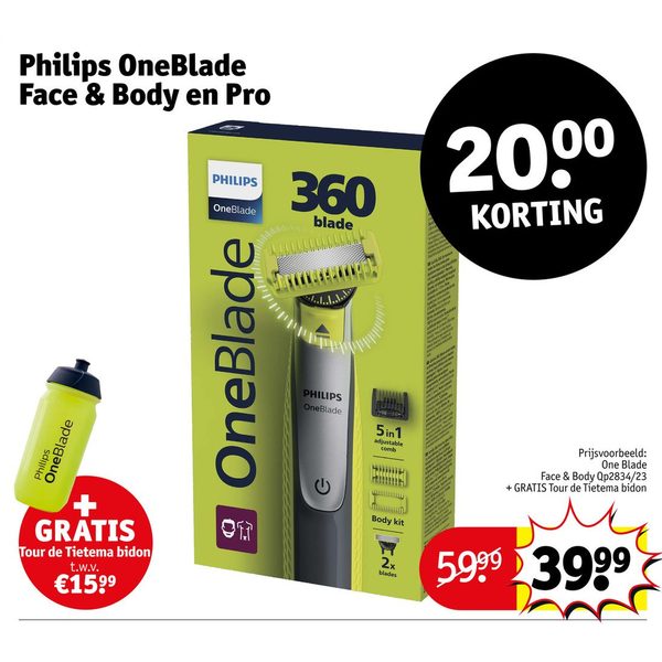 Philips OneBlade Face & Body en Pro