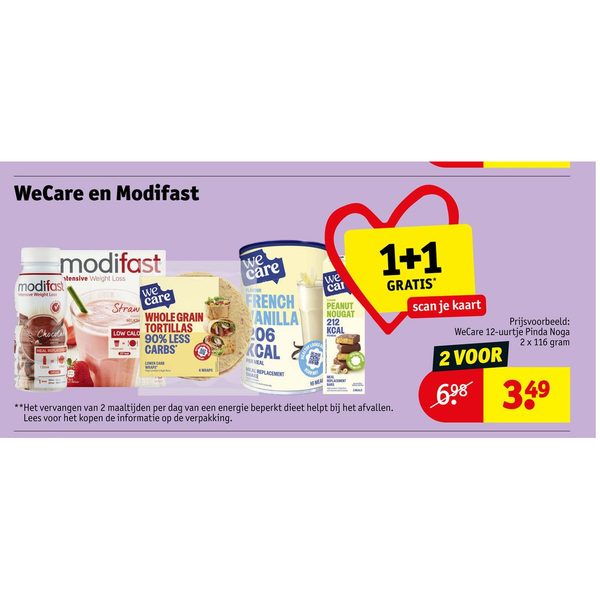 WeCare en Modifast