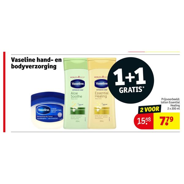 Vaseline hand- en bodyverzorging