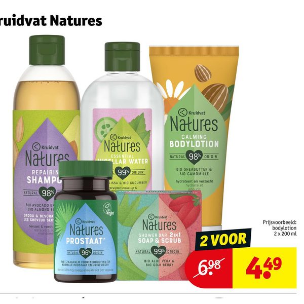 Kruidvat Natures verzorging