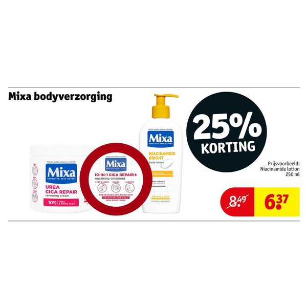 Mixa bodyverzorging