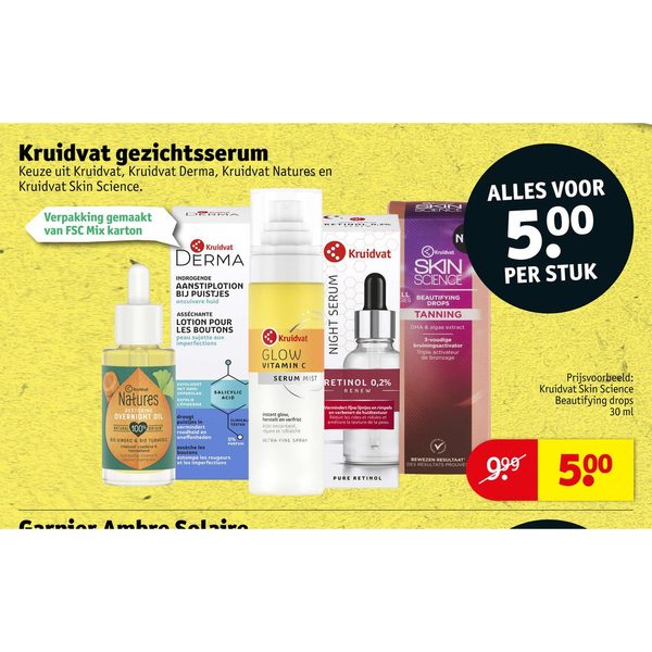Kruidvat gezichtsserum