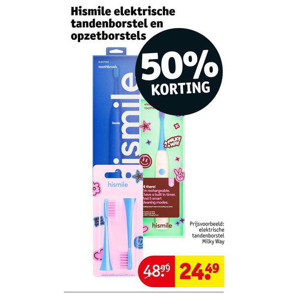 Elektrische tandenborstel en opzetborstels
