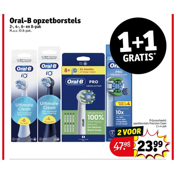 Oral-B opzetborstels