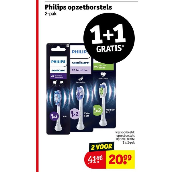 Philips Sonicare opzetborstels