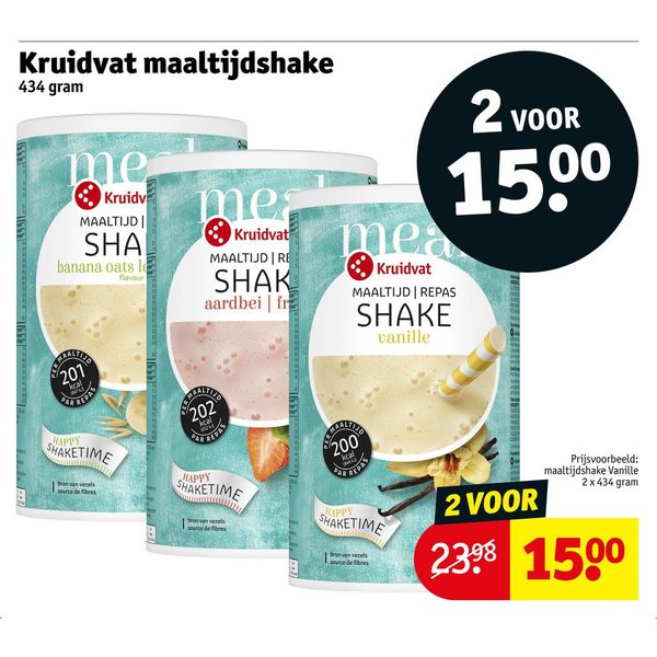 Kruidvat maaltijdshake