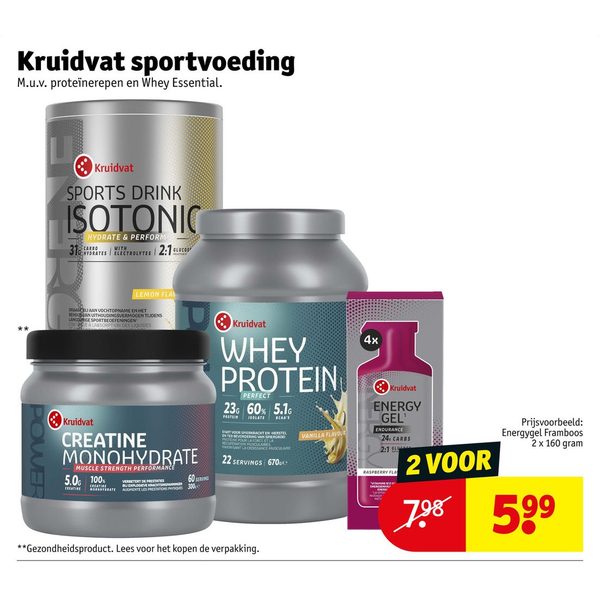 Kruidvat sportvoeding