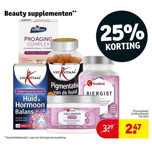 Beauty supplementen