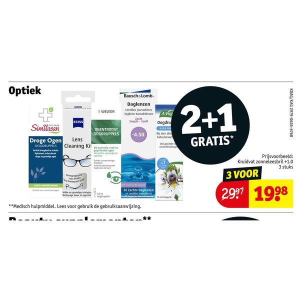 Oogdruppels en lensverzorging