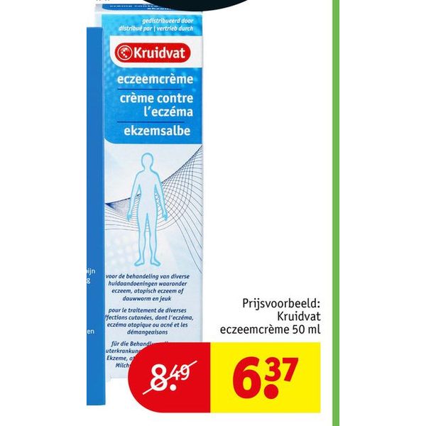 Kruidvat eczeemcrème 50 ml