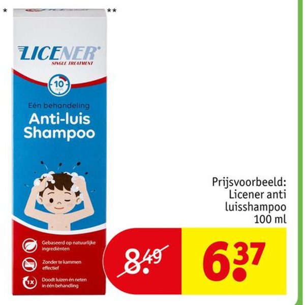 Licener anti-luis shampoo 100 ml