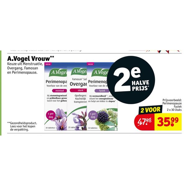 A.Vogel Vrouw supplementen
