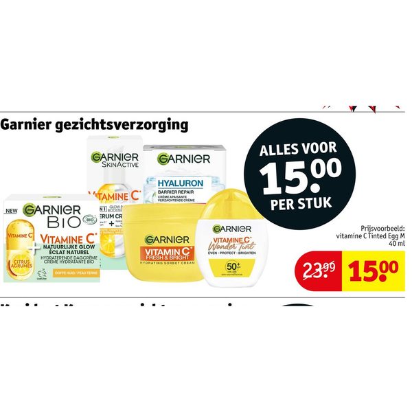 Garnier SkinActive gezichtsverzorging