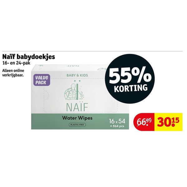 Water Wipes babydoekjes