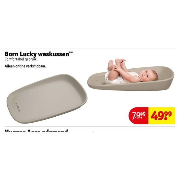 Born Lucky waskussen