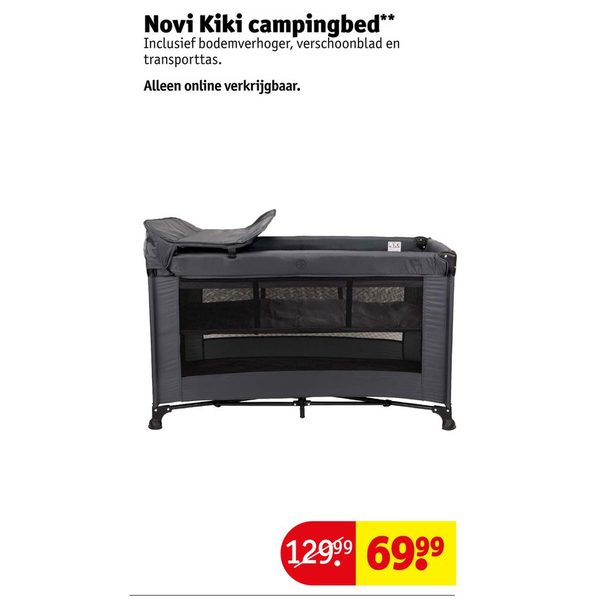 Novi Kiki campingbed