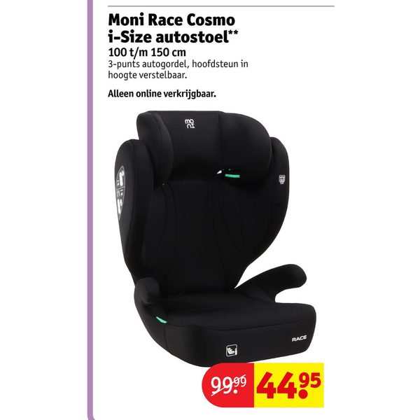 Moni Race Cosmo i-Size autostoel