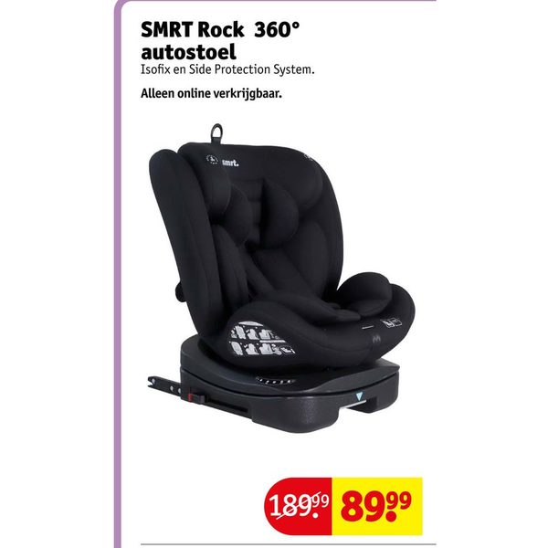 SMRT Rock 360° autostoel