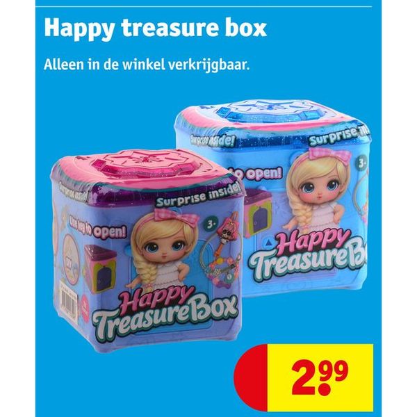 Happy treasure box