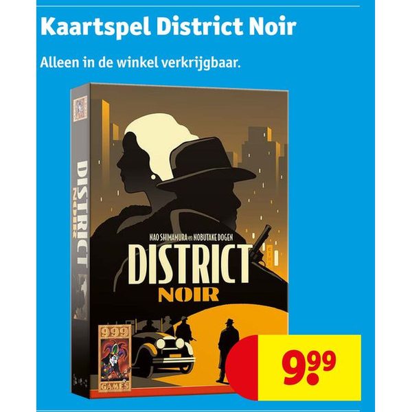 Kaartspel District Noir