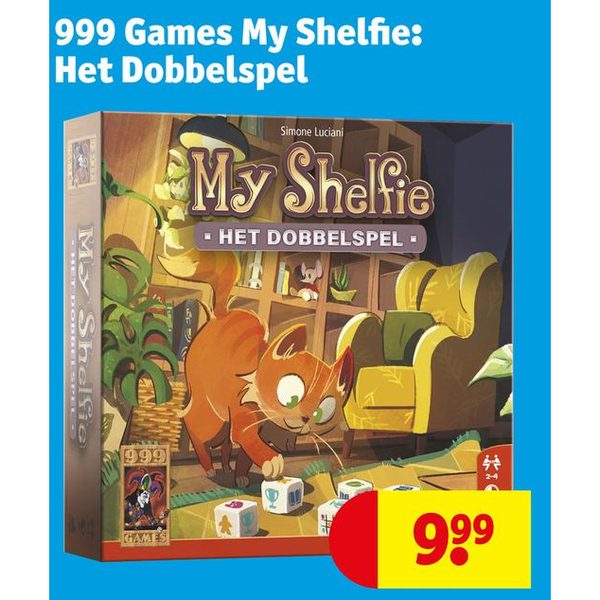 999 Games My Shelfie: Het Dobbelspel