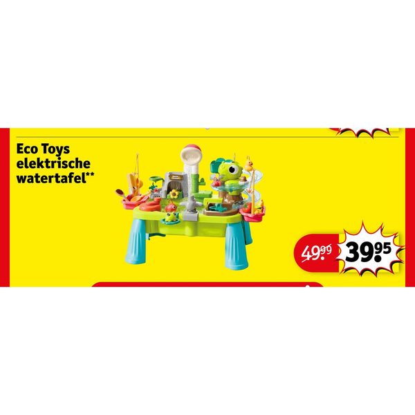Eco Toys elektrische watertafel