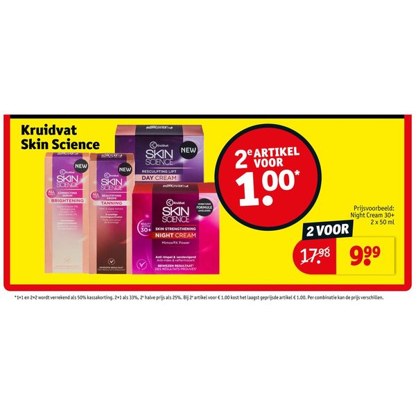 Kruidvat Skin Science huidverzorging