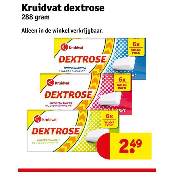 Kruidvat dextrose