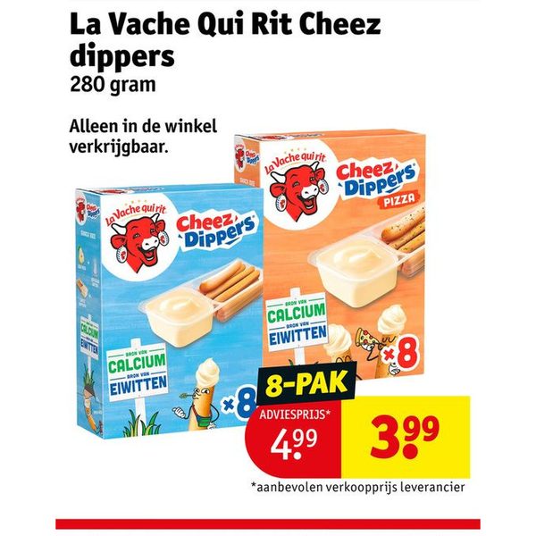 La Vache Qui Rit Cheez dippers