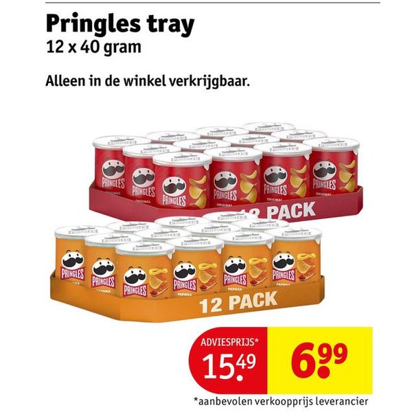 Pringles tray