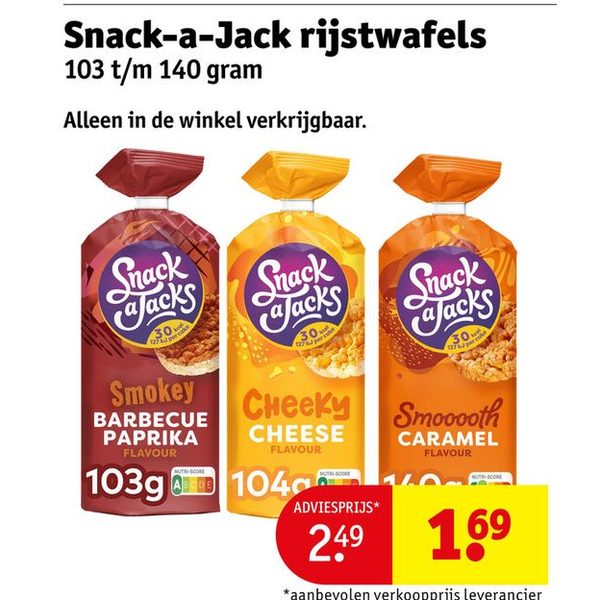 Snack-a-Jack rijstwafels