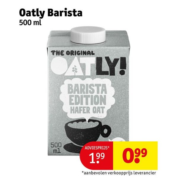 Oatly Barista Edition