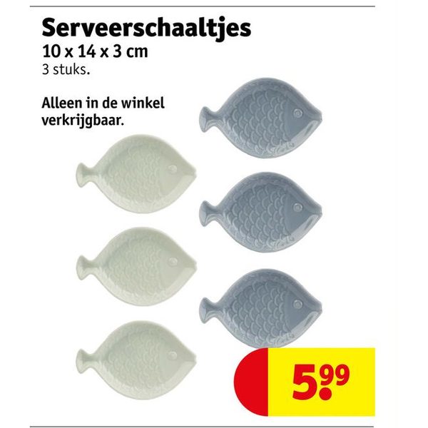 Serveerschaaltjes