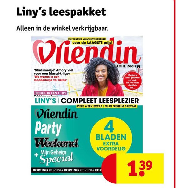 Vriendin lees-pakket