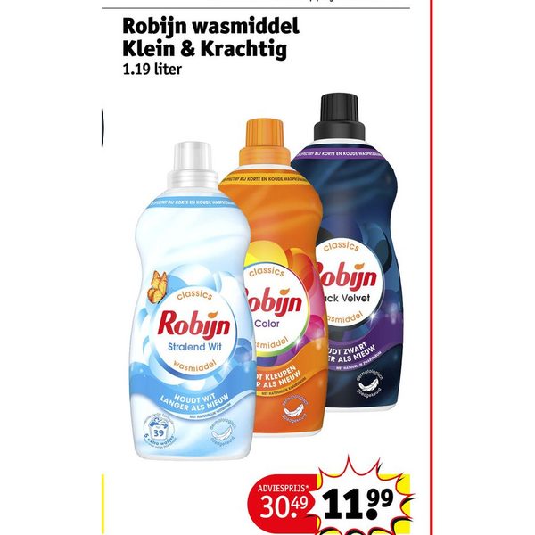 Wasmiddel Klein & Krachtig