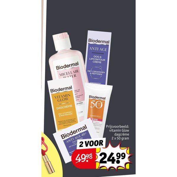 Biodermal gezichtsverzorging