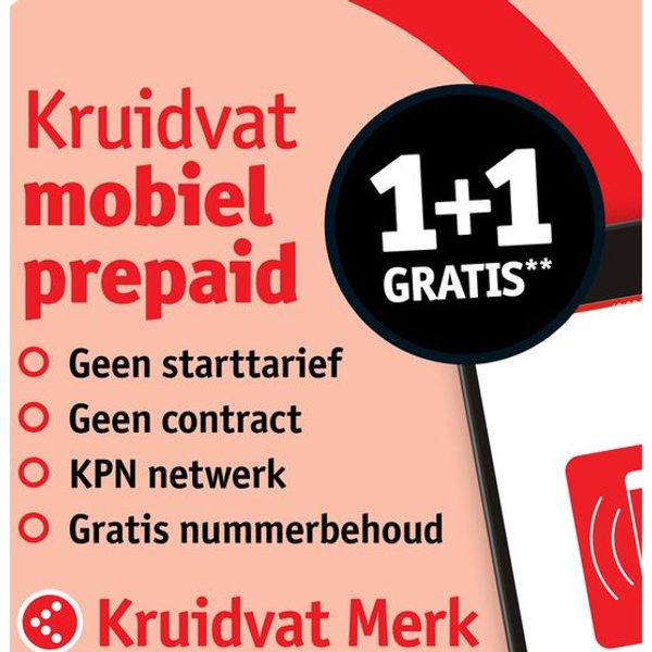 Kruidvat Mobiel prepaid beltegoed