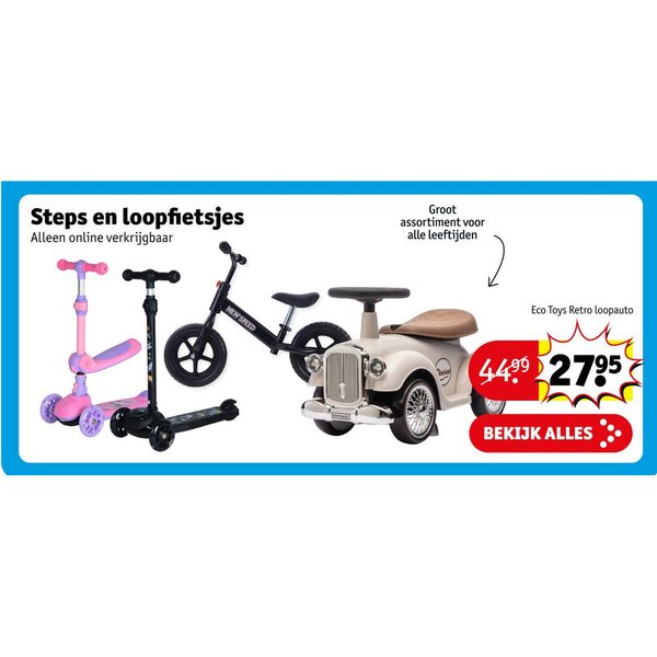Eco Toys Retro loopauto