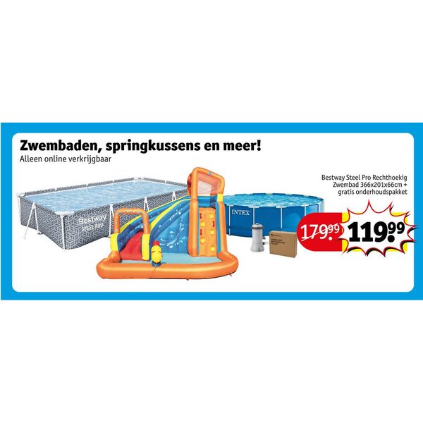 Bestway Steel Pro Rechthoekig Zwembad