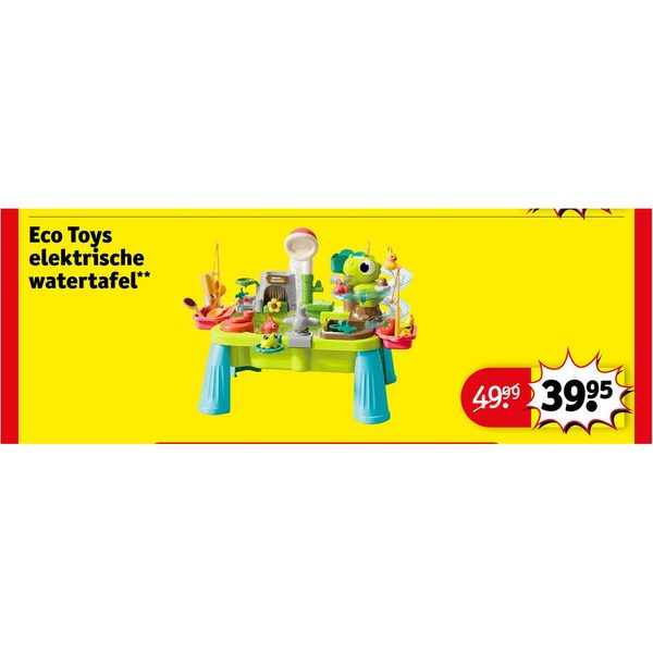 Eco Toys elektrische watertafel
