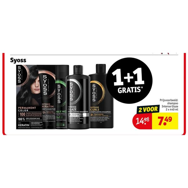 Syoss haarverzorging en styling