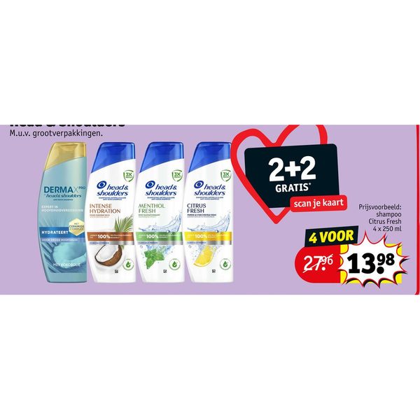 Anti-roos shampoo