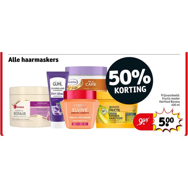 Alle haarmaskers