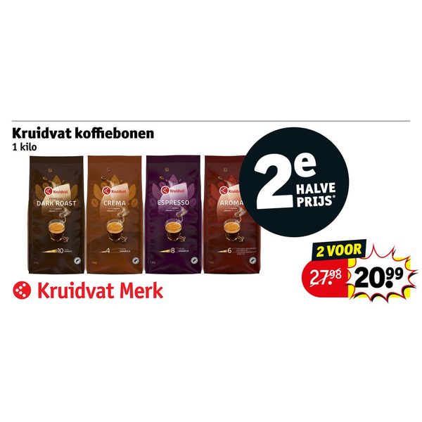 Kruidvat koffiebonen