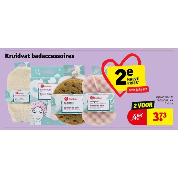 Kruidvat badaccessoires
