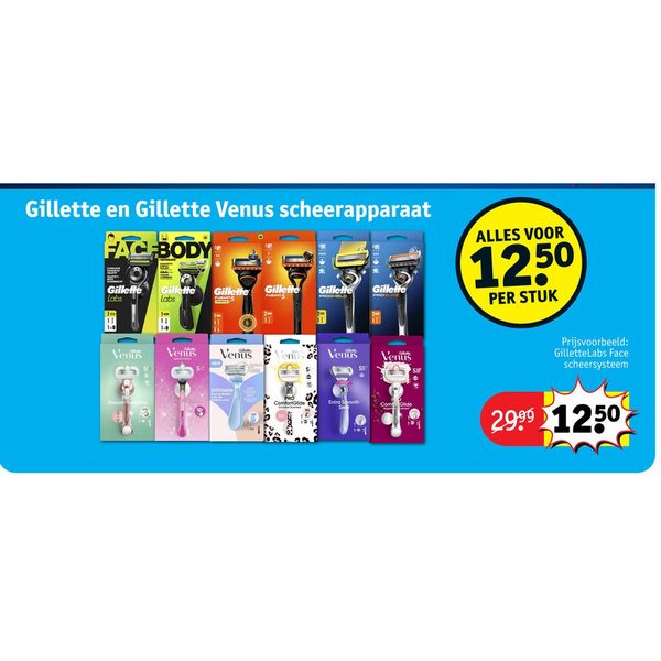 Gillette en Gillette Venus scheerapparaat