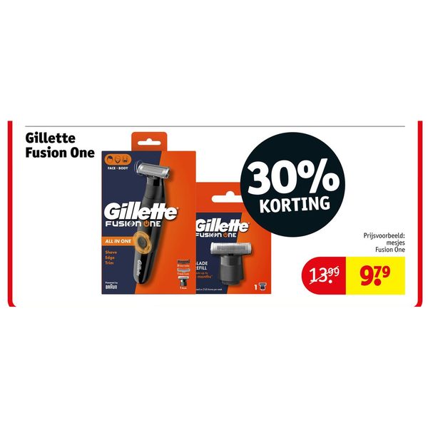 Gillette Fusion One